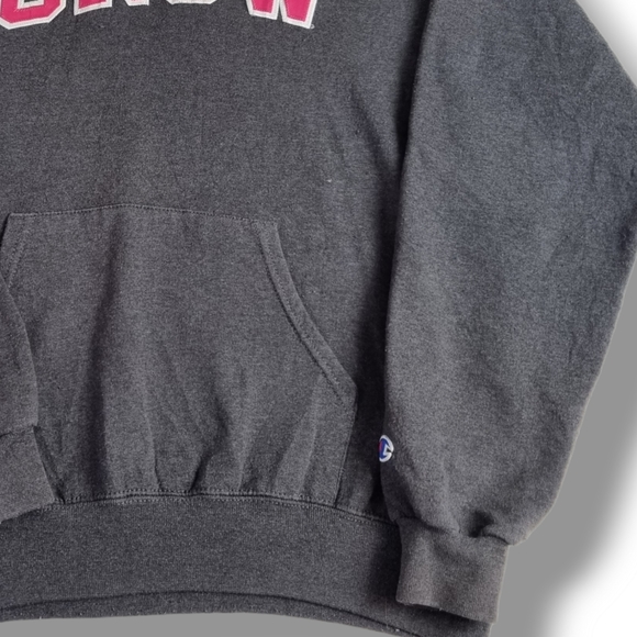 Champion UNCW Hoodie Dark Grey USA Hooded University Sweatshirt Mens Size Medium - Picture 5 of 9